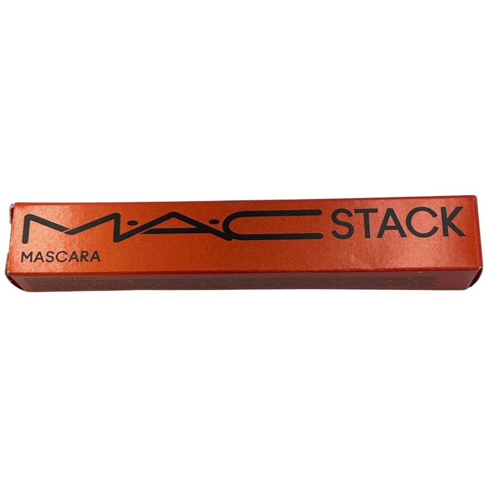 MAC MACStack Mascara‎ Womens 12ml Black New Infinite Build Volume Length